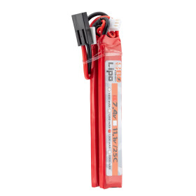 Pack 2 batteries LiPo 2S 7.4V 1300mAh 25C BO Manufacture