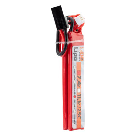 Pack 2 batteries LiPo 2S 7.4V 1300mAh 25C BO Manufacture