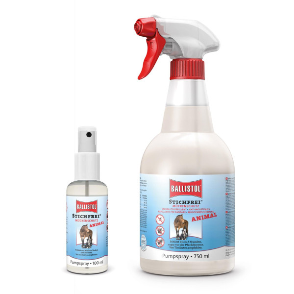 Répulsif insectes piqueurs pour animaux Ballistol Stichfrei