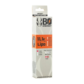Batterie LiPo 3S 11.1V 1000mAh 25C BO Manufacture