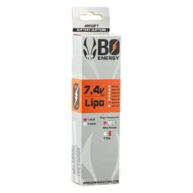 Batterie LiPo stick 2S 7.4V 1800mAh 25C BO Manufacture