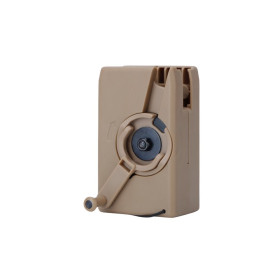 Fast loader airsoft Nuprol M4 3000 billes – Tan/Beige