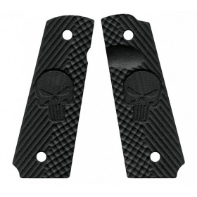 Plaquettes VZ Grips CK Operator II Edition The Punisher pour 1911 – Noir