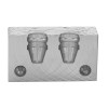 Moule à balle Semi Wad Cutter double cavité Lee Precision