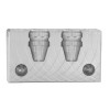 Moule à balle Semi Wad Cutter double cavité Lee Precision
