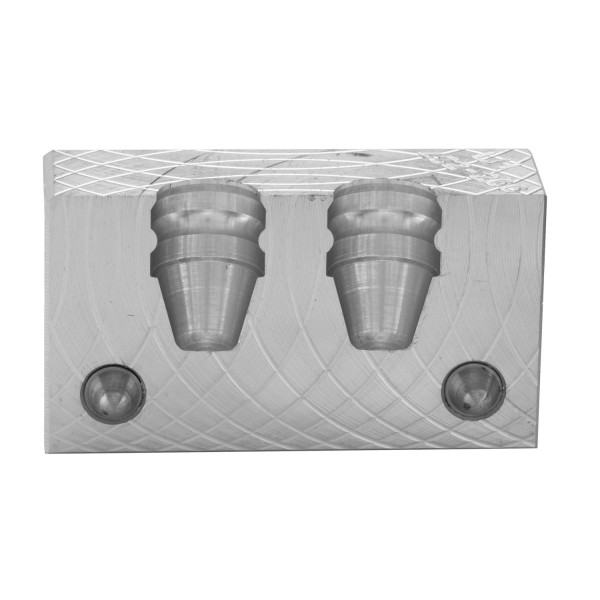Moule à balle Semi Wad Cutter double cavité Lee Precision