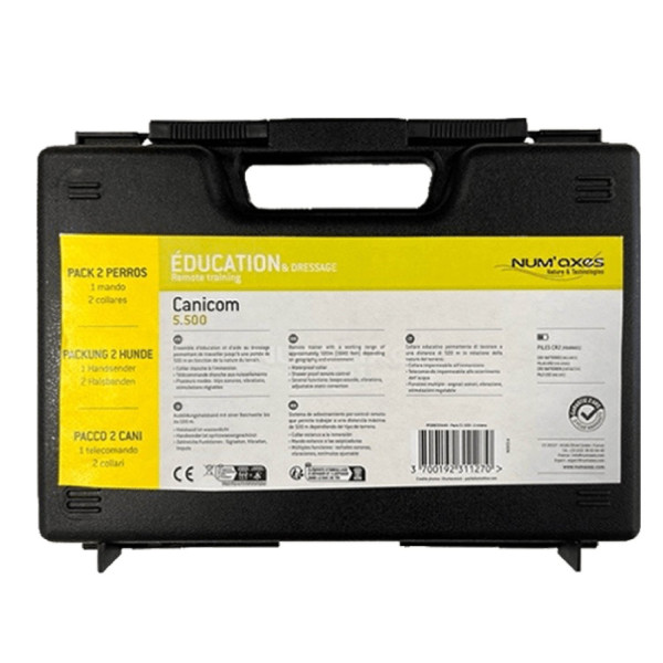 Kit collier d'éducation Num'Axes Canicom 5.500 portée 500m – Bicolore