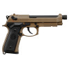 Réplique airsoft pistolet KJ Works M9-A1 full métal gaz – Noir