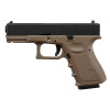 Pistolet airsoft KJ Works KP-23 à slide métal – Tan/Beige