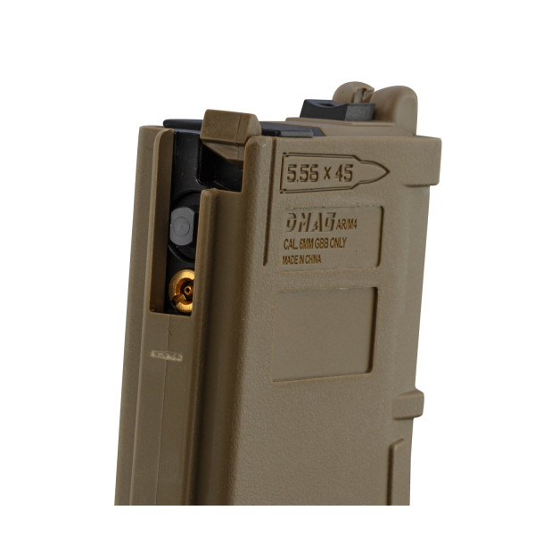 Chargeur gaz Double Eagle pour réplique GBBR N4 MWS Gen 3 Noveske