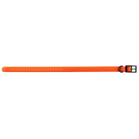 Collier Biothane Helen Baud Biogold HI-FLEX sangle polyuréthane 650x25x2mm – Orange