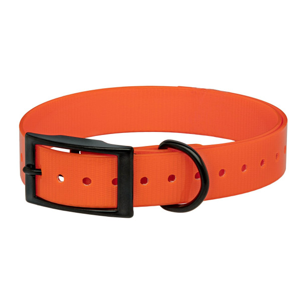 Collier Biothane Helen Baud Biogold HI-FLEX sangle polyuréthane 650x25x2mm – Orange
