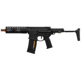 Réplique airsoft GBBR Double Eagle MWS Ghetto Blaster Noveske 7 pouces noire