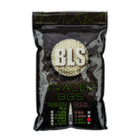 Billes traçantes airsoft BLS 0.20g vertes – Vert