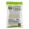 Billes airsoft BLS STD 0.25g 6mm blanches – Sachet 1 kg – Blanc