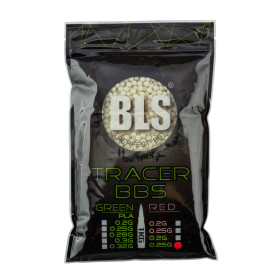 Billes traçantes airsoft BLS 0.25g vertes – Vert