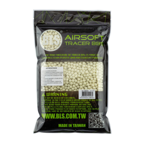 Billes traçantes airsoft BLS 0.25g vertes – Vert