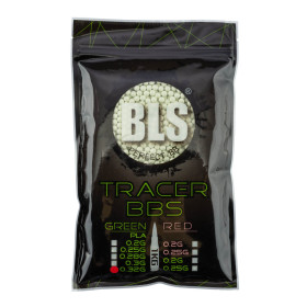 Billes airsoft traçantes BIO BLS 6mm 0,32g vertes – Sac 1 kg – Vert