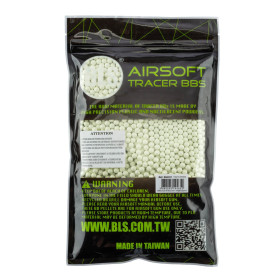 Billes airsoft traçantes BIO BLS 6mm 0,32g vertes – Sac 1 kg – Vert