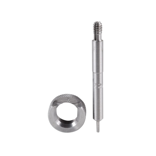Jauge de longueur d'étui et shell holder Lee Precision Case Length Gauge