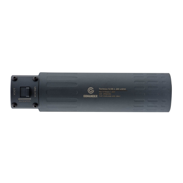 Silencieux Gomander Tactinox 5.56 L QD Lock – Gris