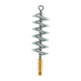 Écouvillons spirales en acier calibre 12 à 20 pour nettoyage de canon