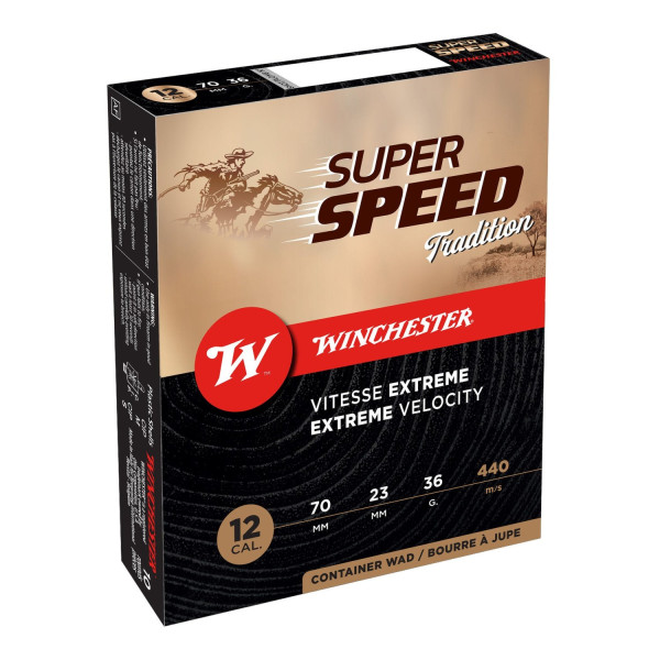 Cartouche de chasse Winchester Super Speed Gen 3 36g