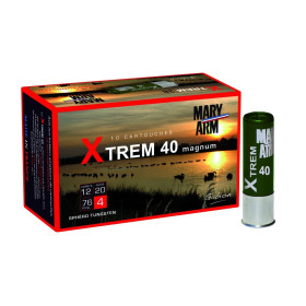 Cartouches de chasse Mary Arm Xtrem 40 calibre 12/76