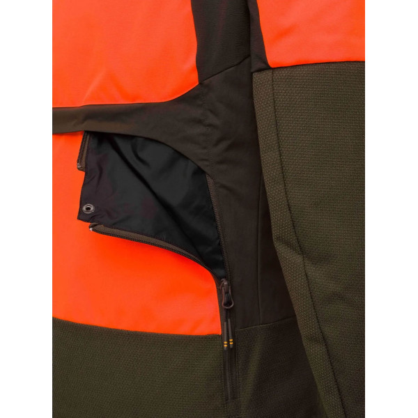Veste chasse Beretta Thorn Resistant EVO marron et orange