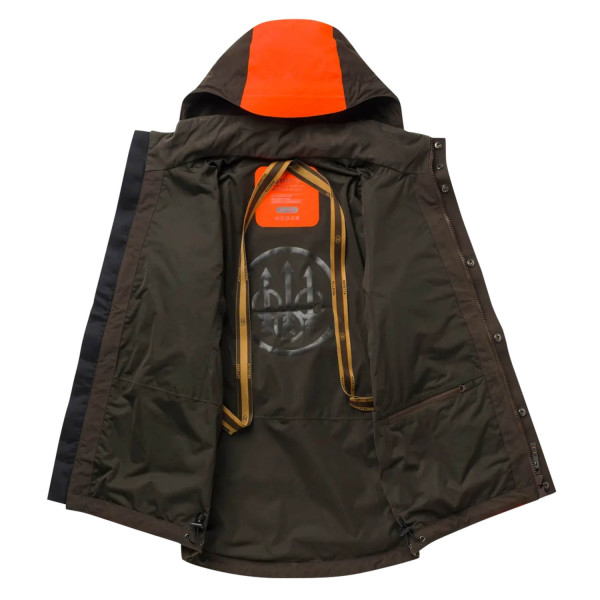 Veste chasse Beretta Thorn Resistant EVO marron et orange