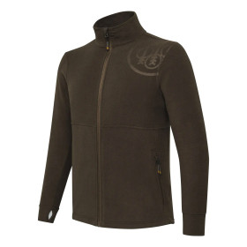 Polaire zippée Beretta HP Logo Zip Total coloris marron – Marron