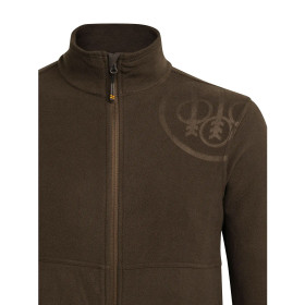 Polaire zippée Beretta HP Logo Zip Total coloris marron – Marron