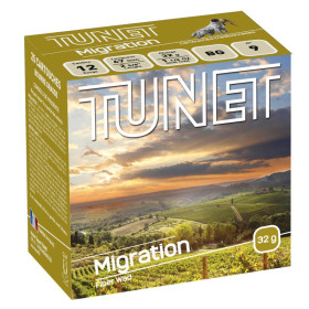 Cartouche de chasse Tunet Migration 32 calibre 12/67