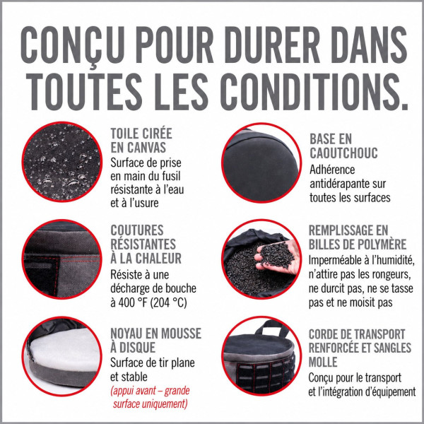 Support de tir réglable Real Avid Ratchet Rest