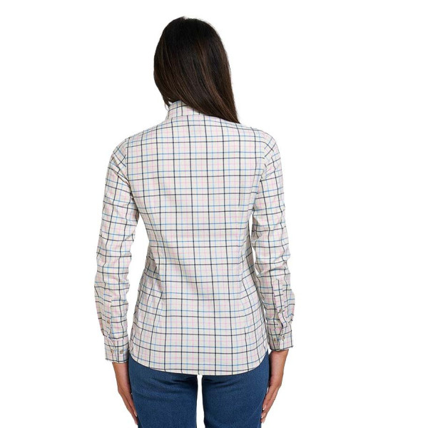 Chemise femme bicolore Jack Pyke modèle Ladies Countryman Navy – Bicolore