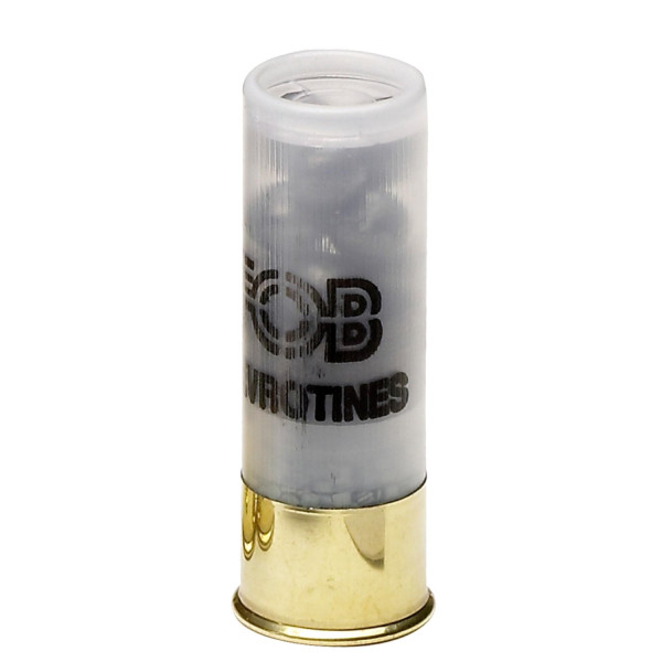 Cartouches chevrotine FOB Tradition calibre 12/70 – Blanc