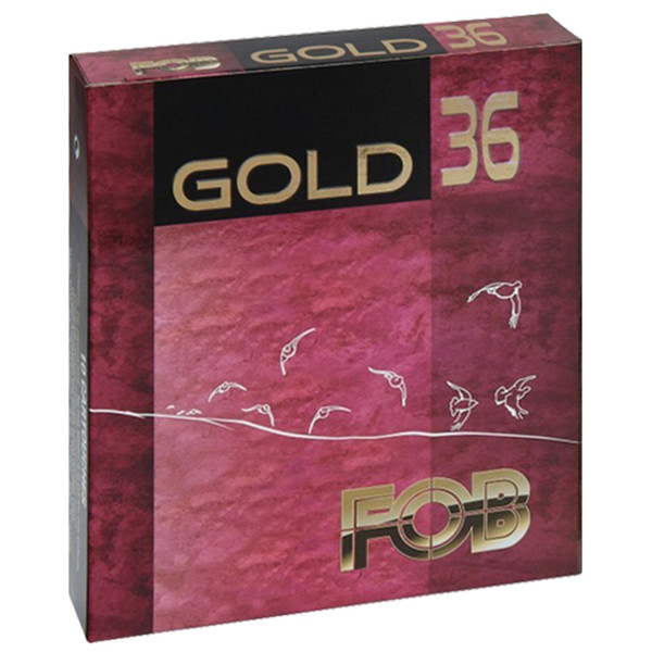Cartouches de chasse FOB Gold 36 calibre 12/70 plombs 36 g blancs – Blanc