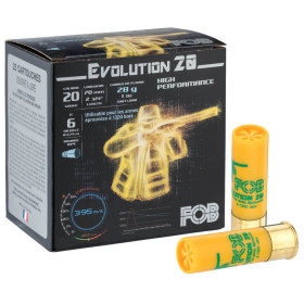 Flèche FOB Evolution 20 HP 20/70 28 g jaune – Jaune