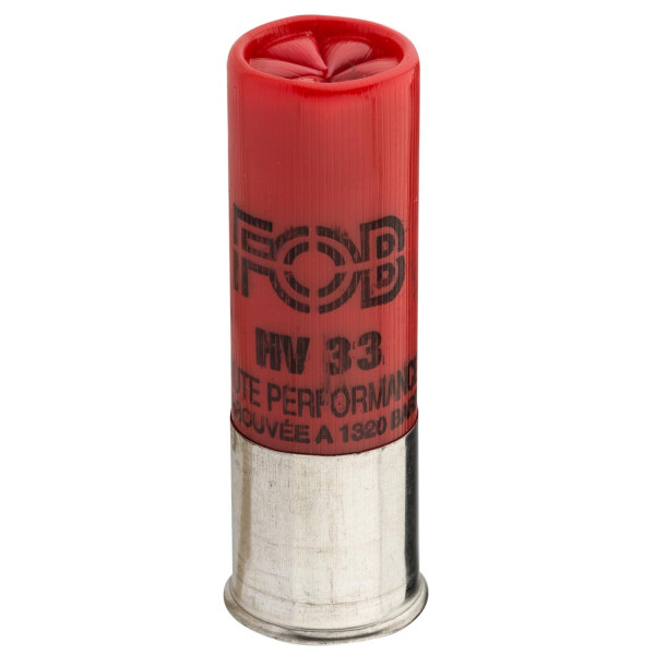Cartouches acier Magnum FOB HV 33 calibre 12/76
