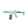 Réplique airsoft longue G&G Armament CM16 Batto CQB Macaron Blue 6 mm