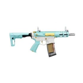Réplique airsoft longue G&G Armament CM16 Batto CQB Macaron Blue 6 mm
