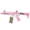 Réplique airsoft longue G&G Armament CM16 Batto CQB Taffy Pink 6 mm