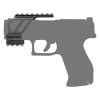 Montage universel Picatinny Umarex pour pistolet à rail inférieur