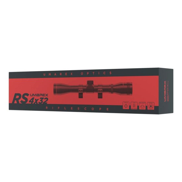 Lunette de visée Walther 4x32 avec montage bas 11 mm