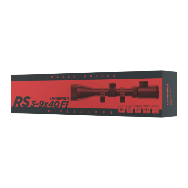 Lunette de visée Walther 3-9x40 illuminée avec montage