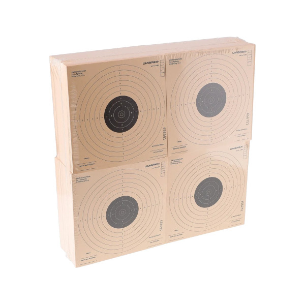 Cibles papier Umarex 17x17 cm lot de 1000