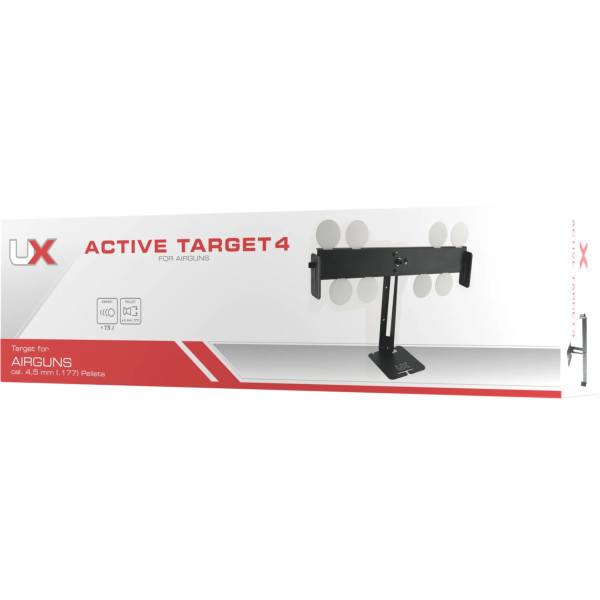 Cible basculante UX Active Target 4 pour armes à air comprimé moins de 7,5 joules