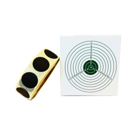 Gommettes noires pour cibles Umarex diamètre 19 mm boîte de 1000