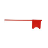 Témoin de chambre vide carabine Megaline rouge diamètre 5 mm longueur 210 mm