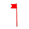 Témoin de chambre vide carabine Megaline rouge diamètre 5 mm longueur 140 mm